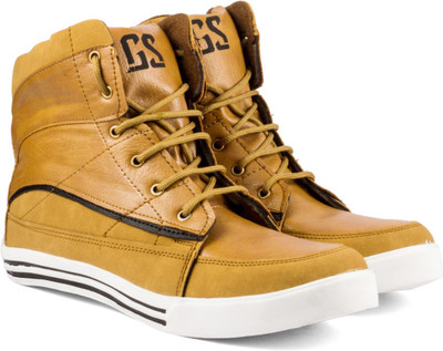 

Golden Sparrow High Ankle Casuals For Men(Tan)
