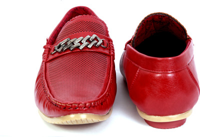 72% OFF on Selector Men Loafers For Men(Red) 72% OFF on Selector Men Loafers For Men(Red)