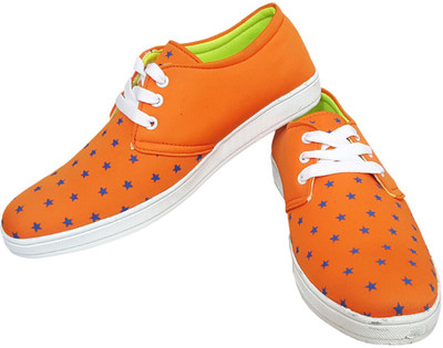 

Hitmax Canvas Shoes For Men(Orange