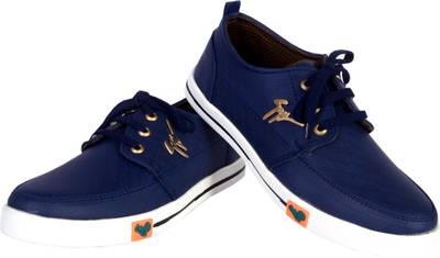 Shoebook Mens Blue Sneakers