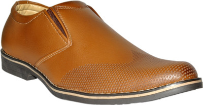

Leather Chief Party Wear Shoes For Men(Tan