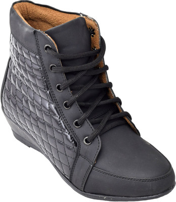 

New Divas Boots For Women(Black), Black_1