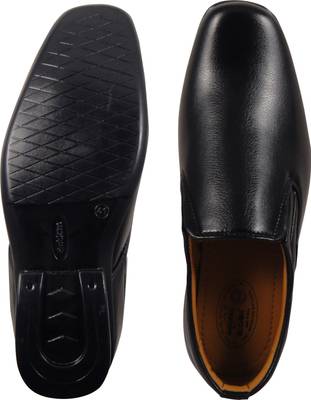 Action Synergy PL4420 Black Formal Slip On