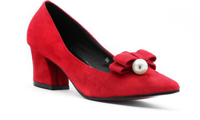 

Shuberry Slip On Shoes For Women(Red