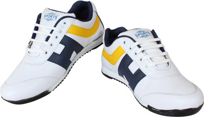 

Nexq Running Shoes For Men(White, Purple)