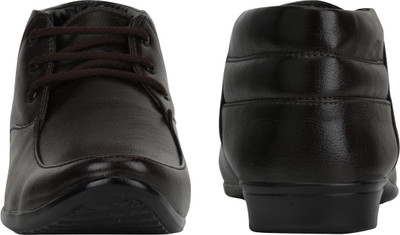 

Shockerrock Basic Lace Up For Men(Brown, Refined brown