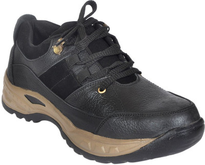 

JK Port Black Synthetic Leather Casual Shoe Casuals For Men(Black
