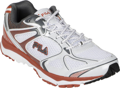 

Fila Magnetus Running Shoes For Men(White, Grey, Red
