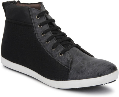 Knotty Derby James Ankle Sneakers For Men(Black