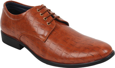 

Guava Lace Up Shoes For Men(Tan, 02;tan