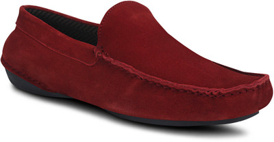 

Get Glamr Red Men's Loafers For Men(Red