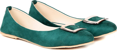 

TEN TEN Women's Green Bellies Bellies For Women(Green)