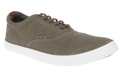

Jack & Jones Canvas Shoes For Men(Grey, Sandshell