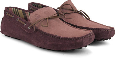 

United Colors of Benetton Men Loafers For Men(Burgundy, 902