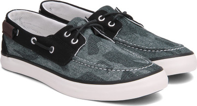 Lotto Niel Canvas Shoes For Men(Black, Grey