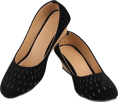 

Tryfeet Women Black Wedges