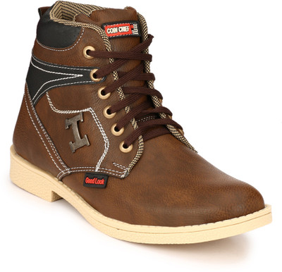 

Knoos Hunk Boots For Men(Brown