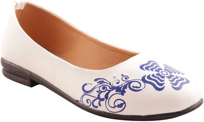 

Adorn Trendy and Elegant Bellies For Women(White)