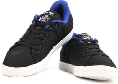 

REEBOK COURT Canvas Shoes For Men(Black, Blue), Blk-reebok royal-white