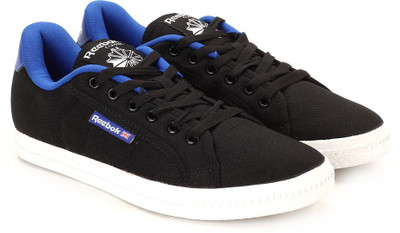 

REEBOK COURT Canvas Shoes For Men(Black, Blue, Blk-reebok royal-white