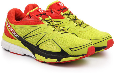 

Salomon X-SCREAM 3D GECKO GREE/RD Running Shoes For Men(Multicolor, Green