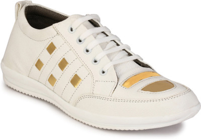 

Sole Legacy Lucky Gold Casuals For Men(White