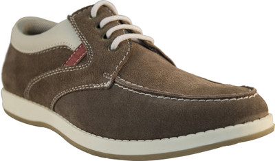 

Tanny Shoes Suede Brown Casuals For Men(Brown)