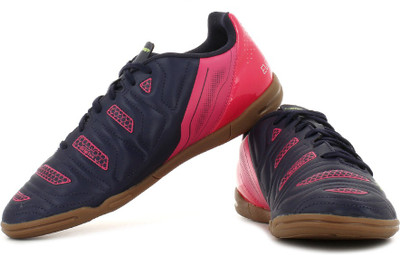 

Puma evoPOWER 4.2 IT Football Shoes For Men(Navy, Pink), 01;peacoat;white;bright plasma