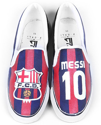 

F-Gali The Barcelona Slip-on Shoes Canvas Shoes, Multicolor