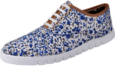 

FAUSTO Blue Men's Sneakers For Men(Blue)