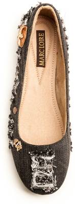 Marc Loire Marc Loire Women's Navy Nostalgia Black Rugged Bellies