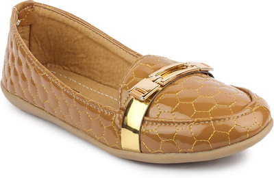 Moonwalk Loafers For Women(Tan, Brown