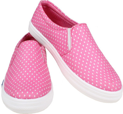 

Lords & Ladies Canvas Shoes For Women(Pink