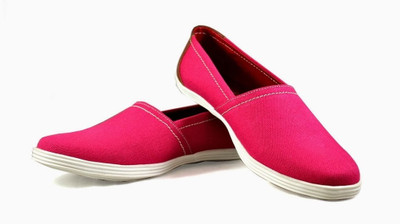 

Knotty Derby Neville Canvas Shoes For Men(Pink