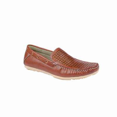 

H&V Loafers For Men(Brown
