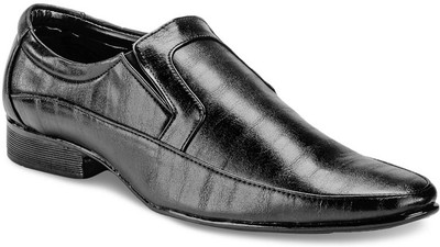 

Yepme Black Slip On Shoes For Men(Black)