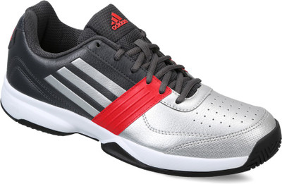 ADIDAS TORUS II Tennis Shoes For Men(Grey, Silver, Presil/dgsogr/scarle