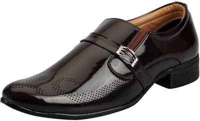 

FAUSTO Corporate Party Wear For Men(Brown