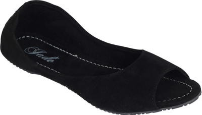 

Jade Peep Toe Bellies For Women(Black