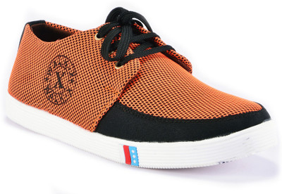 

Boysons Casual Shoes For Men(Black, Orange