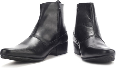 

Red Tape Men Genuine Leather Boots For Men(Black)