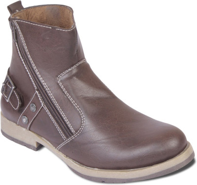

TEN Stylish and Elegant Boots For Men(Brown)