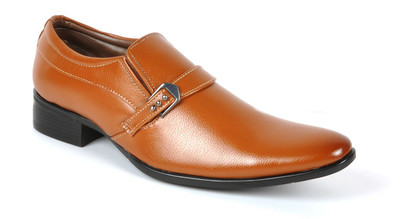 

Toruzzi Elegant Slip On Shoes For Men(Tan)