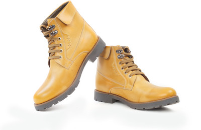 

Bacca Bucci Flutter Boots For Men(Yellow, Tan, Beige