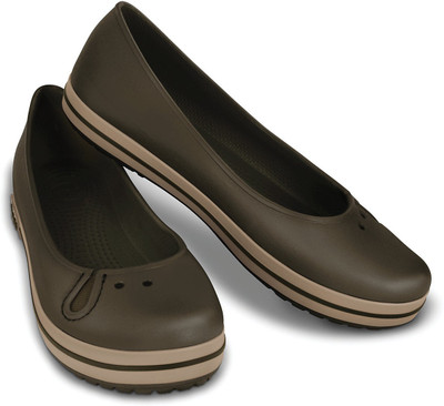

Crocs Women Brown Flats