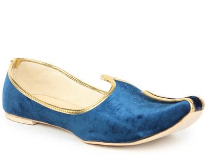 

Do Bhai Maharaja Mojaris For Men(Blue