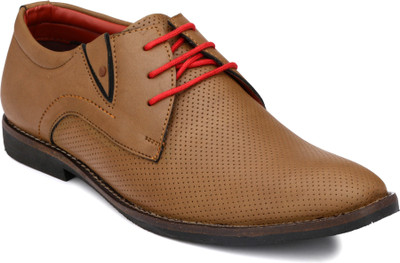 Peponi Exquisite Lace Up For Men(Khaki, Khakee