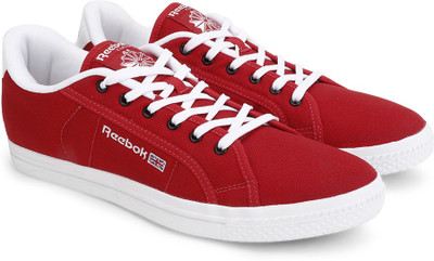 

REEBOK COURT Canvas Shoes For Men(Red, White, Red rush/white