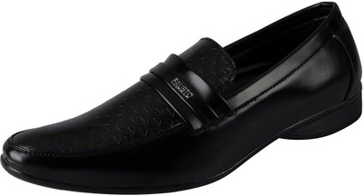 

FAUSTO Corporate Slip On For Men(Black