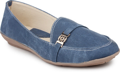

DJH Loafers For Women(Blue